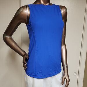 Lilly Pulitzer Luxletic Cobalt Blue Tank Top